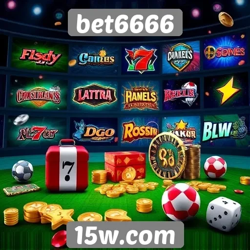 Análise das opções de jogos disponíveis no bet6666